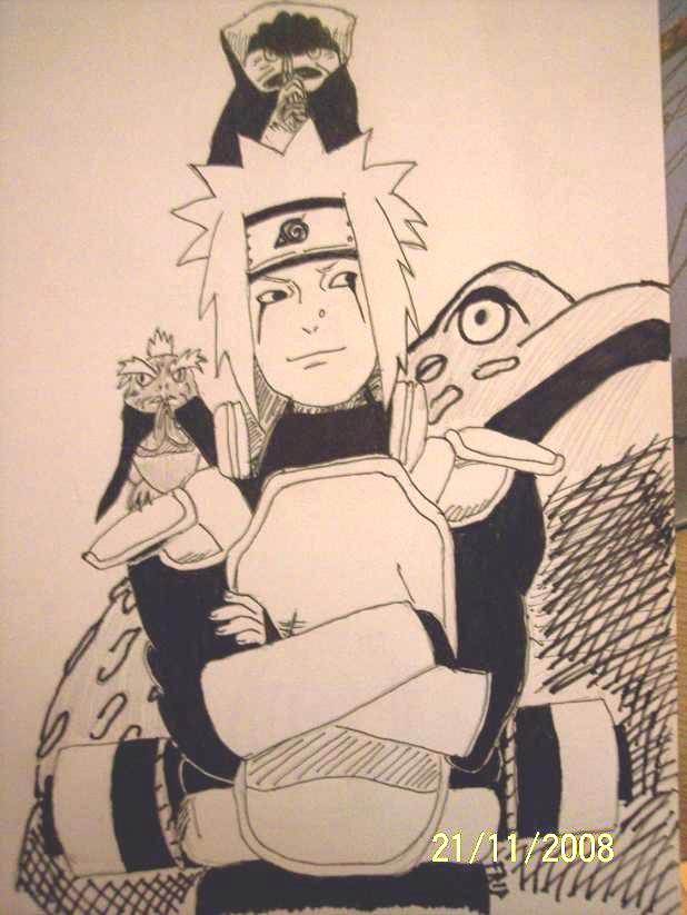 Honour for Jiraiya...and frogs :P